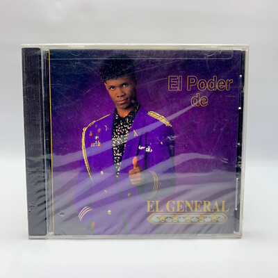 El General CD El Poder De el General 1992 Caramelo Remix Pre Reggaeton Rare New