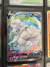 Carte Pokémon Goupix d'Alola V 173/195 EB12 Epée & Bouclier Tempête Argentée FR