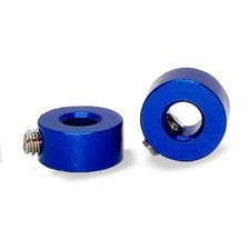 Staffs STAFFS73 Aluminum Axle Stopper Blue 3/32 x2 M2 grub x2 1:32 slot cars