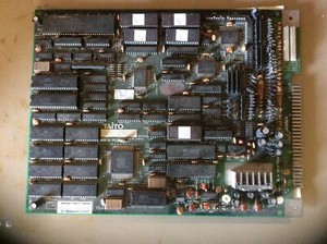 HIT THE ICE - WILLIAMS - COIN OP ARCADE VIDEO GAME BOARD - WORKS - 1990 - RARE