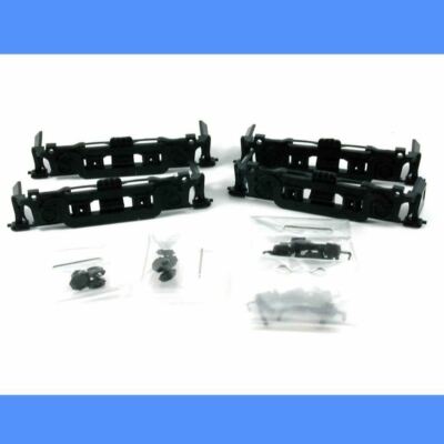 Atlas N Scale BLACK AAR-B Trucks (2) - For RS1, RS3, U25B, U23B, B23-7 Locomotives