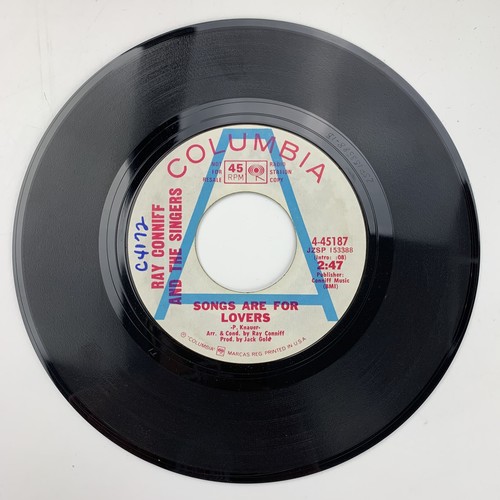 Ray Conniff Songs Are For Love / These Are My Flowers Promo Record 45 RPM Vinyl - Picture 2 of 2