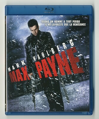 BLU-RAY + DVD   MAX PAYNE - MARK WAHLBERG   DTS