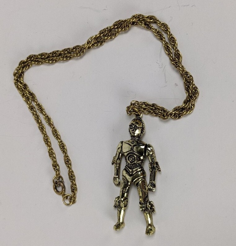 1977 Star Wars C-3PO 20th Century Fox Collectible Metal