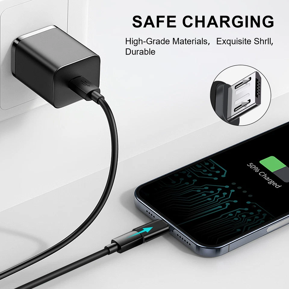 LOTE USB 3.1 Tipo C Hembra a Micro USB Macho Adaptador Convertidor Conector USB-C Foto 4 de 4