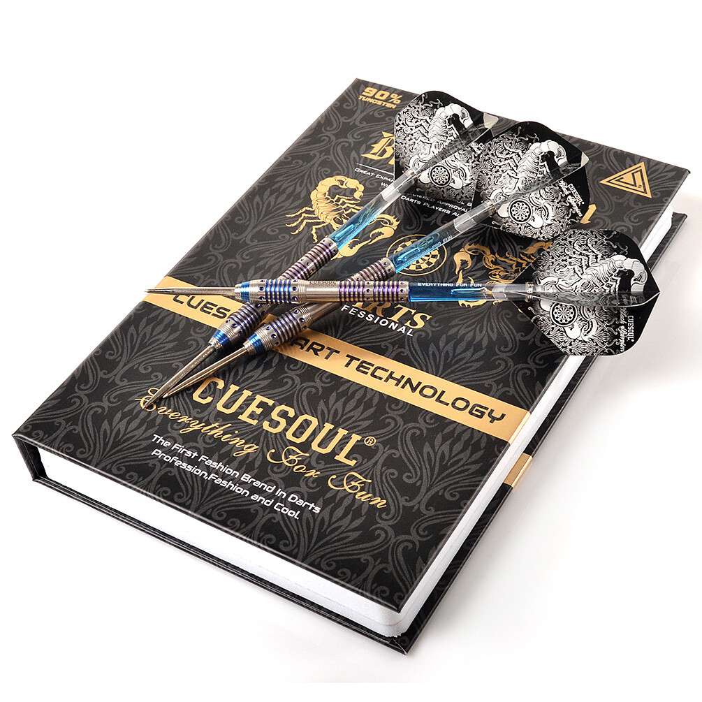 CUESOUL BLACK SCORPION ⚠️24g CUESOUL BLACK SCORPION 22g/24g/26g Tungsten Steel Tip Dart Set