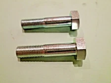 42-5084  BSA A7 A10 B40 C15 A50 A65 PAIR FORK SPINDLE  END CAP BOLTS  UK MADE