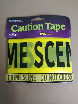 Crime Scene Do Not Cross  50 ft. Caution Tape by Fun world 