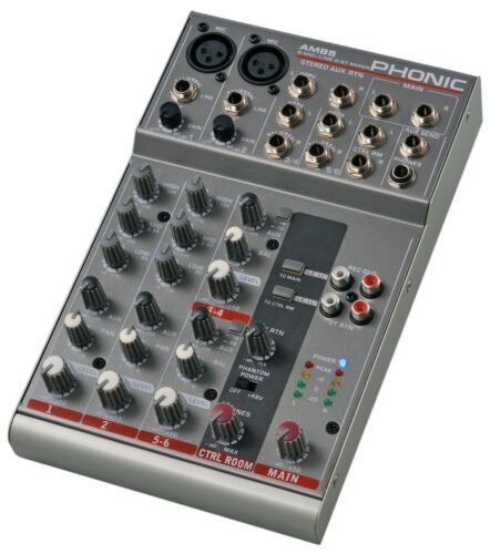 Phonic MR 2443 Mountable Mixer With Power Cable | eBay Phonic MR 2443 Mountable Mixer With Power Cable | eBay