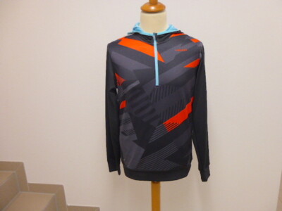 HEAD VISION M COBY TECH HOODY RADICAL GRAPHIC, Gr. M - Tennis, Art. 811206 BK