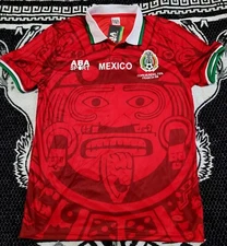 Mexico Jersey Retro 1998 Red Replica
