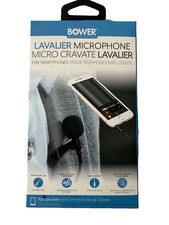 Bower Lavalier Microphone For Smartphones And Tablets NEW