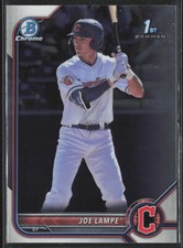 2022 Bowman Draft Joe Lampe BDC-67 1st Chrome | Cleveland Guardians