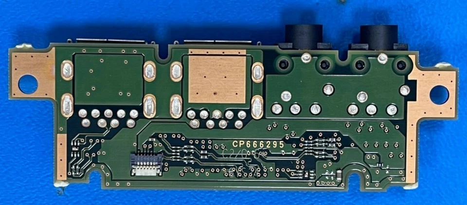 FUJITSU LIFEBOOK E554  AUDIO USB 3.0 PCB BOARD PLUS CABLE RIBBON - Image 4 of 4