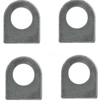 Brake Line Tab 5/8 Hole Chassis Mount Mounting Brakeline Tabs 4 Pack