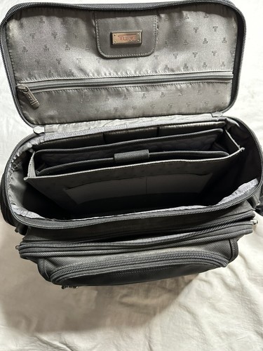TUMI 26186D4 Alpha Laptop/Tablet Backpack Organizer - Black Ballistic Nylon Bag - Afbeelding 9 van 12