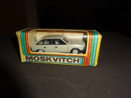 Novoexport vintage mint/box Moskvitch grau pristine 1/43 Top - Photo 1 sur 1
