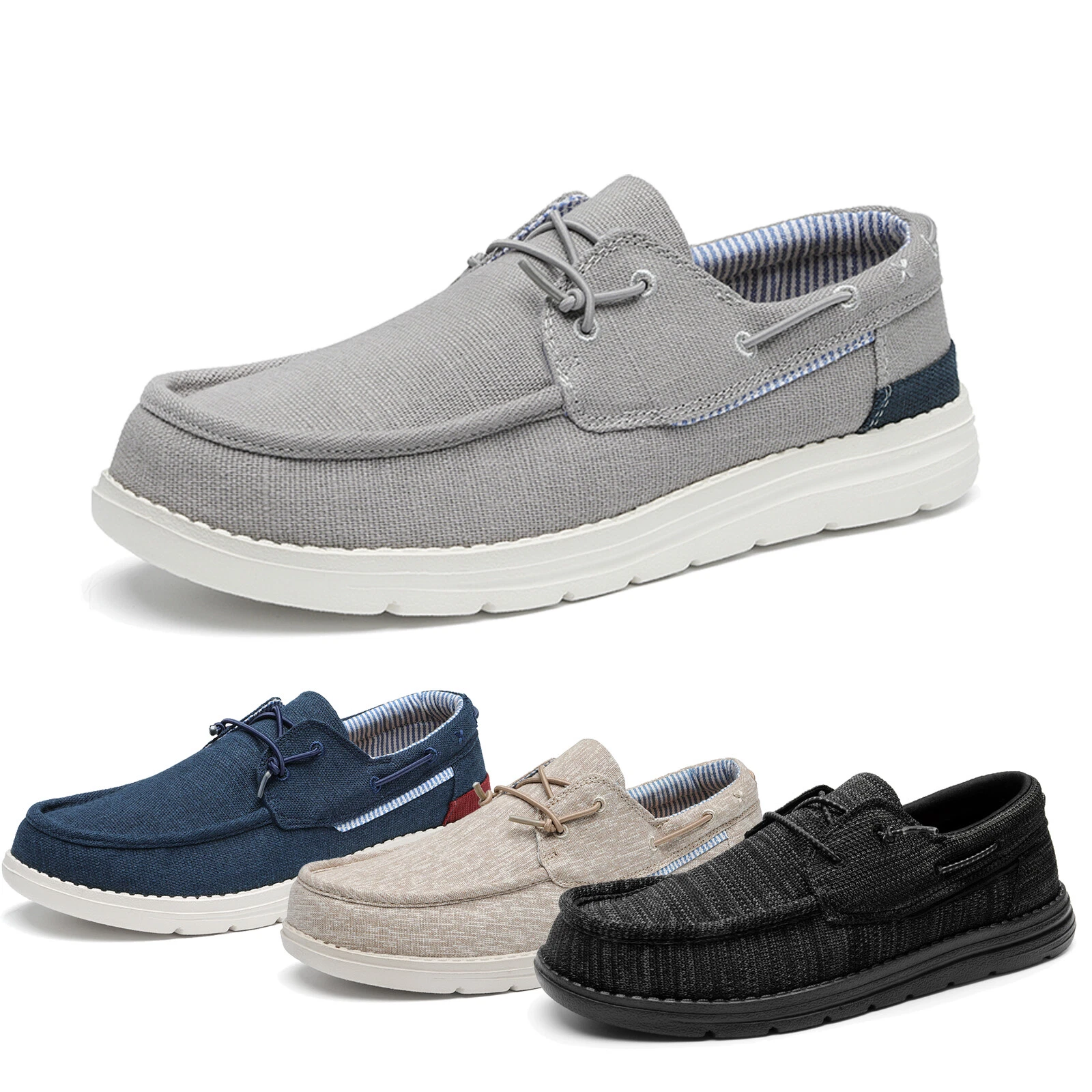 Men’s Slip-on Moc Toe Canvas Loafers Casual Boat Shoes Lightweight Loafers Shoes
Opens in a new wind
