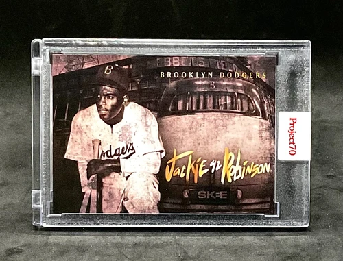2021 Topps Project 70~1956 Jackie Robinson #850~ By DJ Skee PR:1,345