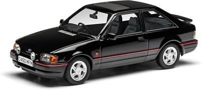 Corgi Ford Mk4 XR3i, Black Vanguard Die-cast Model, Metal