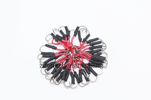 20 Pack Stainless Steel Fishing Hook With PE Line Jig Assist Fish hook 10#-20# - Picture 13 of 34