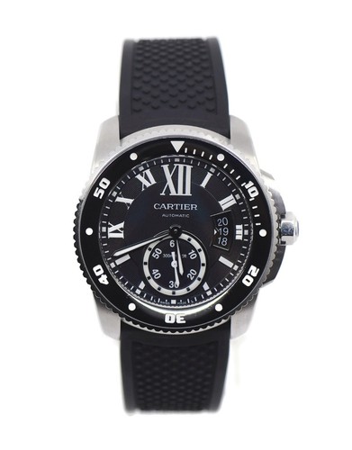 Cartier Calibre Diver Stainless Steel Watch W7100056
