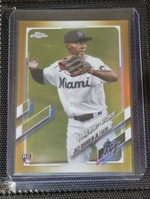 2021 TOPPS CHROME UPDATE GOLD REFRACTOR JAZZ CHISHOLM JR. RC /50