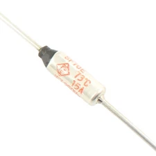 5Pcs NEC SCHOTT Microtemp Axial Thermal Fuse Cutoff 73 ℃ 250V 15A SF70E