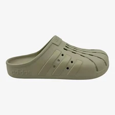 Adidas Adilette Clog Putty Grey Mens Slip On Slides