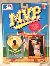Vintage 1990 San Diego Padres Tony Gwynn M.V.P. MLB Collector Pin with Card