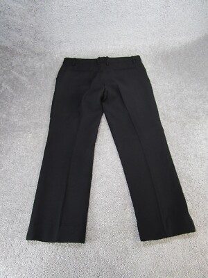 パンツ VALENTINO Woman Pants Black 6B0RB6F08VB 0NO Valentino Dress Pants Womens 44 Black Slacks Taper Leg Rough