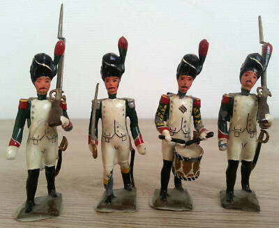 anciens SOLDATS DE PLOMB CBG MIGNOT Italiens de la Garde