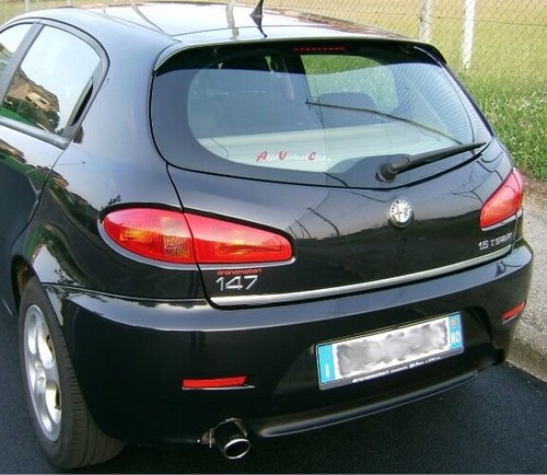 Alfa Romeo 147 - Chrom Zierleiste Heckleiste Heckklappe Chromleiste - Picture 5 of 5