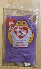 1998 McDonald's Happy The Hippo TY Beanie Baby