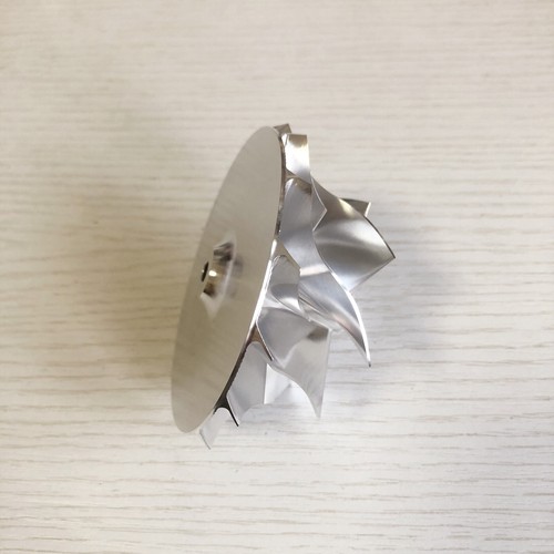 B03G reverse 62.00/82.00mm 7+7 blades performance turbo Billet compressor wheel - Picture 4 of 7