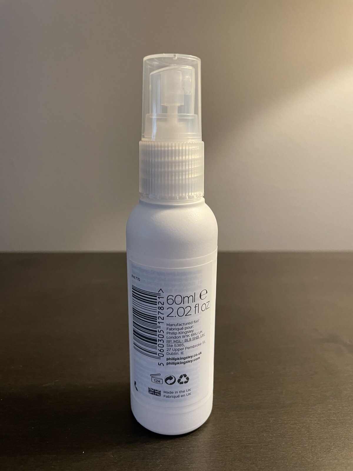 Philip Kingsley Styling Perfecting Primer Heat Protection Spray 2.02 oz 60 ml