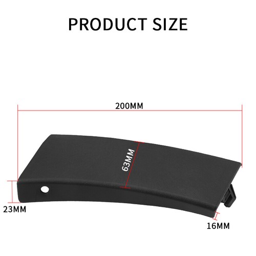 Moldura de moldura de extensión de parachoques trasero izquierdo para Toyota RAV4 2016 2017 2018 - Imagen 5 de 7