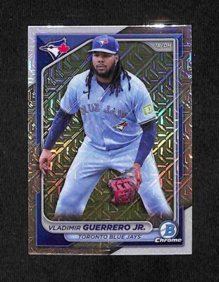2024 Bowman Chrome - Vladimir Guerrero Jr. #30 Mojo Refractor Blue Jays