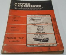 Revue technique Peugeot 504