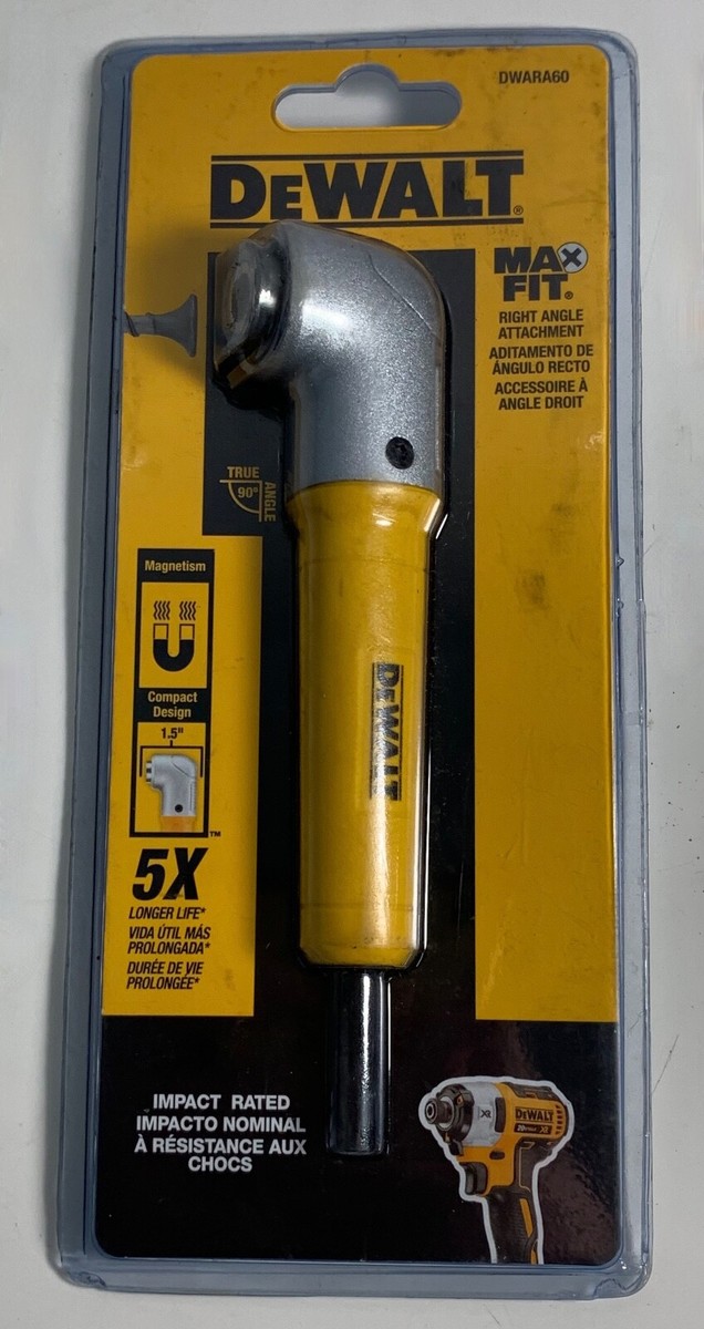 Durandalt DeWalt MAXFIT Right Angle Magnetic Attachment DWARA60 Impact Rated