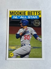 2021 Topps - 1986 Topps All-Star Baseball Mookie Betts #86AS21