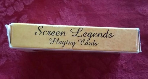 Screen Legends Playing Cards Cinema Odeon 1991 U.S. Games Systems Complete Vntge - Picture 8 of 8