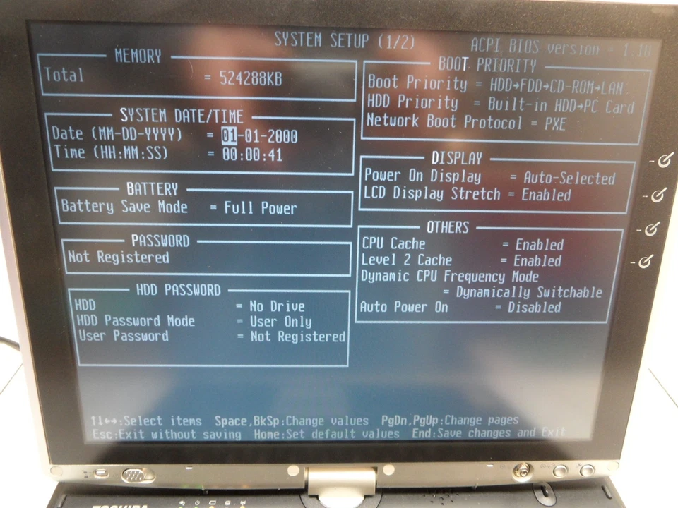 Toshiba Portege M200 PPM20U-004JD4 Parts Laptop 1.7Ghz No Hd Post Bios - Image 4 of 4