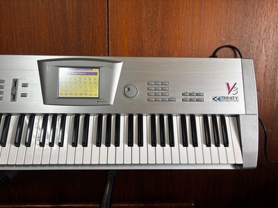 Korg TRINITY V3 MUSIC WORKSTATION 61 key Z1 MOSS w/ case | eBay