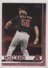 2019 Topps Update Mother's Day Pink 4/50 Greg Holland #US190 sv6