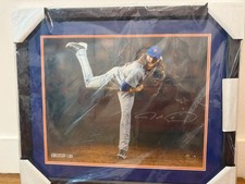Jacob deGrom Signed 16x20 Framed Photo Mets – Steiner COA DEGRPHS016002 – New in