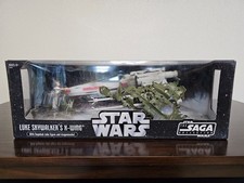 SEALED STAR WARS The Saga Collection Luke Skywalker's X-Wing w/Dagobah Swamp