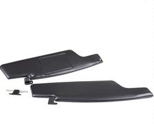 Kit alette parasole nere adatte per Porsche 914 con specchietto e supporto