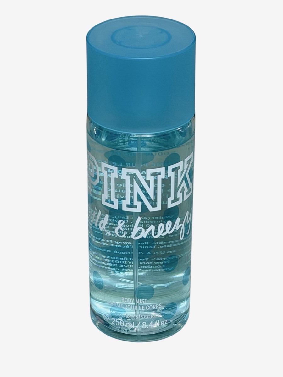 RARE Victoria's Secret Pink Wild and Breezy 8.4oz Fragrance Body