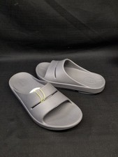 OOFOS Men's OOAHH Slides SLATE Size 9 NEW WITH TAGS